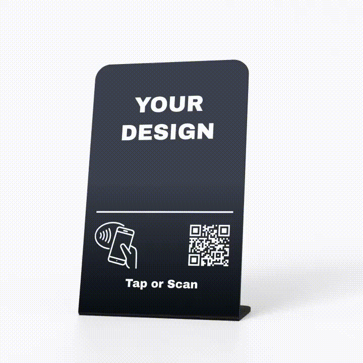 Custom Digital Table Tent