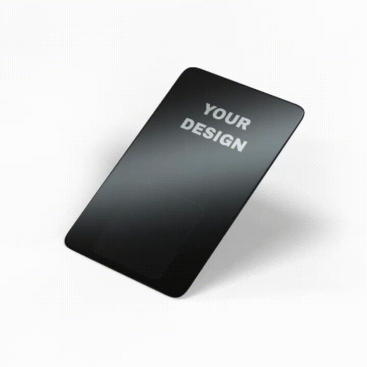 Metal Digital Business Card